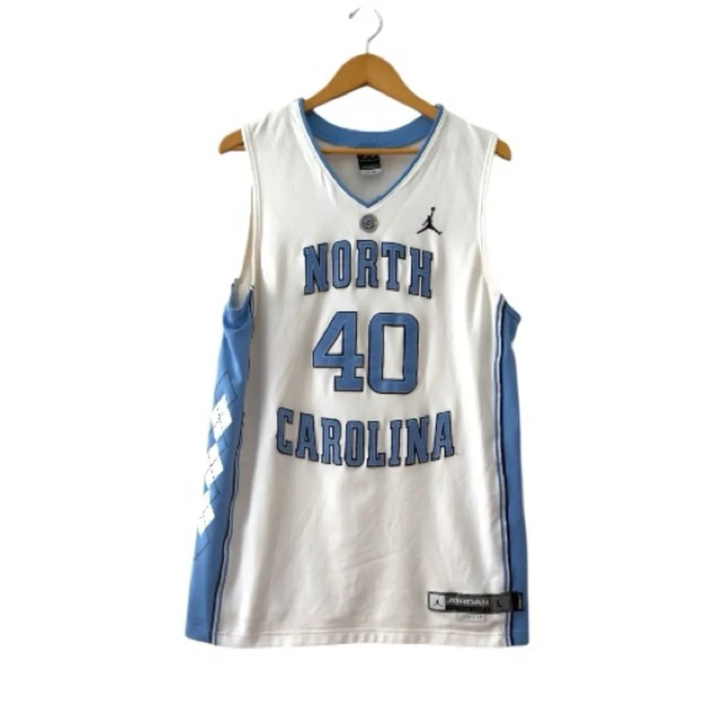 2007-09 North Carolina Tar Heels Copeland #40 Air Jordan Jersey (Home) Sz _Large